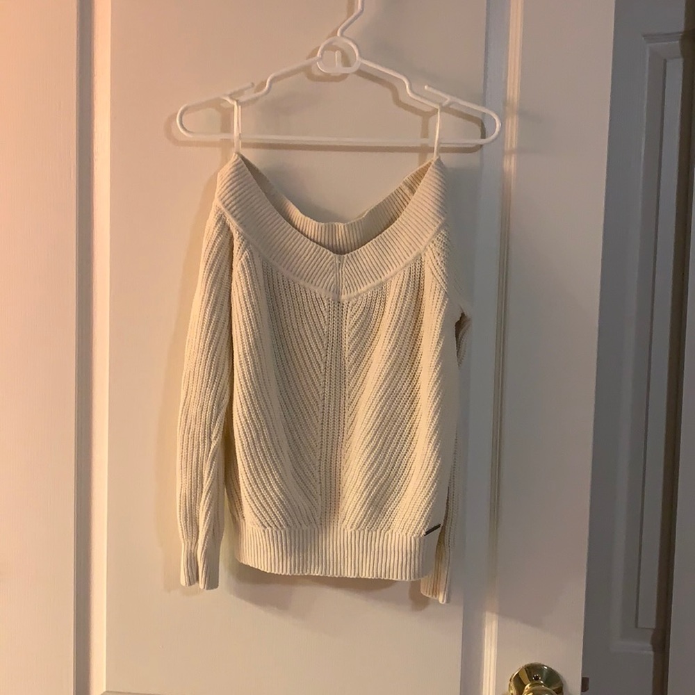 Abercrombie & Fitch Off the Shoulder Sweater
